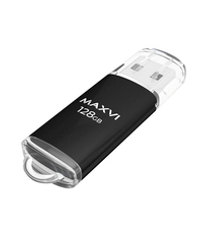 Карта памяти Maxvi USB MP 128GB black (FD128GBUSB20C10MP)
