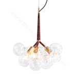Chandelier   Original Bubble by Pelle (Brown)