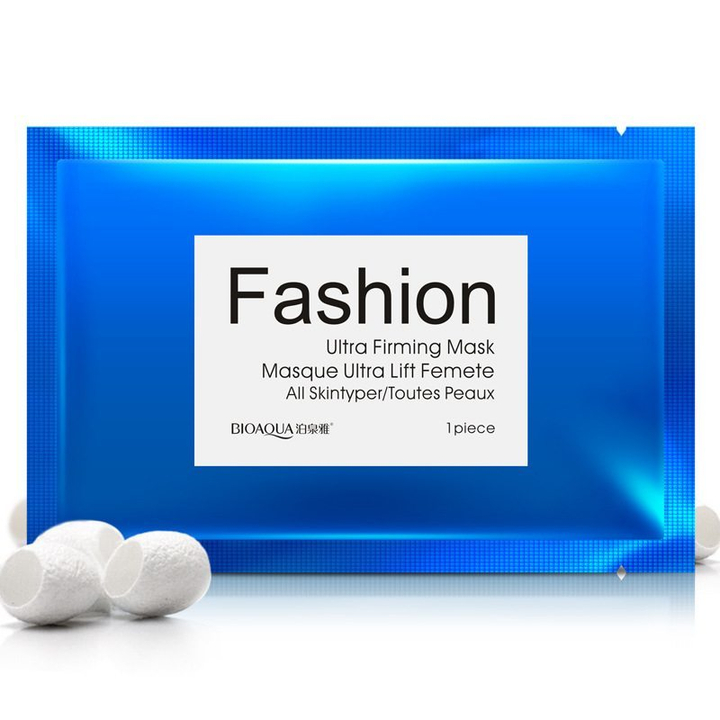 Маска для лица BioAqua Fashion тканевая, питательная, 30 гр
