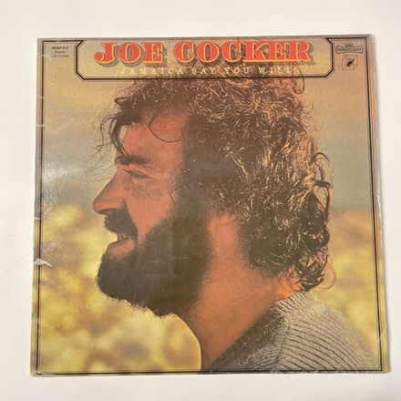Винтажная виниловая пластинка LP Joe Cocker Jamaica Say You Will (Германия 1975)