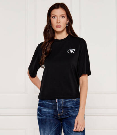Футболка OFF-WHITE - черный(OWAA124F 24JER008)