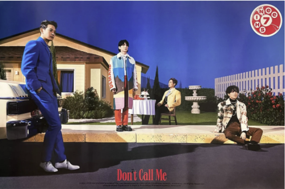 Официальный постер SHINee - Don't Call Me (Fake reality ver.) Официальный постер SHINee - Don't Call Me (Fake reality ver.)