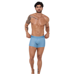 Синие трусы-боксеры с эффектом перфорации Euphoria Boxer (Размер: S) (Цвет: синий)