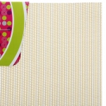 Салфетка на стол 30*45см плетеная, Вьюнок золотая