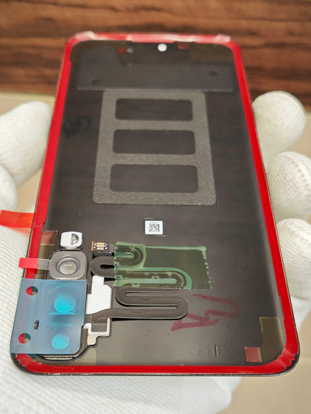 Задняя крышка ORIGINAL для Huawei P20 Pro CLT-L29 - ( заднее стекло ) цвет: Чёрный / Black