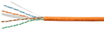 Кабель витая пара U/UTP 6 кат. 4 пары Cabeus UTP-4P-Cat.6-SOLID-LSZH-500
