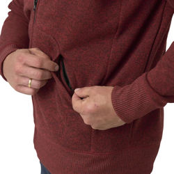 Толстовка Helikon-Tex Covert Tactical Hoodie FullZip Melange Blue