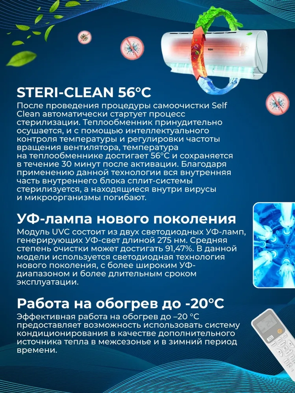 Сплит-система Haier Stellar AS25SHP1HRA-S