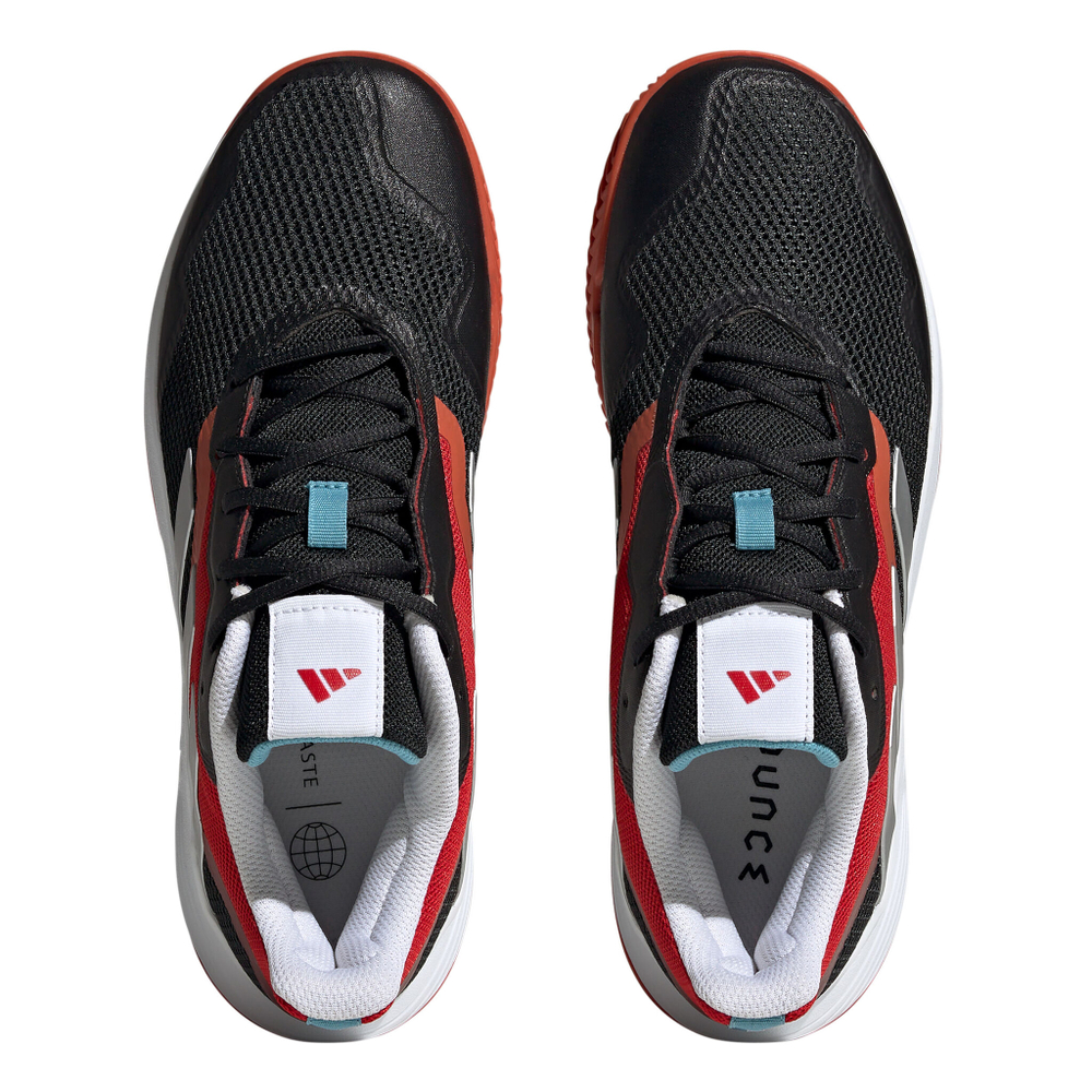 Мужские теннисные кроссовки adidas CourtJam Control Clay Court Shoe Men - Black, Red