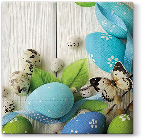 Салфетки 3-слойные для декупажа Sagen Vintage Design Lunch PAW Decor Collection Нежная Пасха