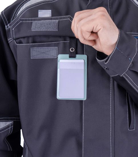 Куртка «Турбо СЕЙФЕТИ (SAFETY)» мужская серая