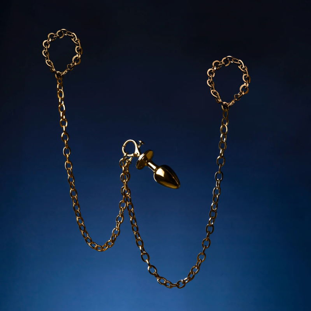 UPKO Универсальный набор Butt Plug & Binding Chain Set(including handcuffs) анальная втулка + наручники