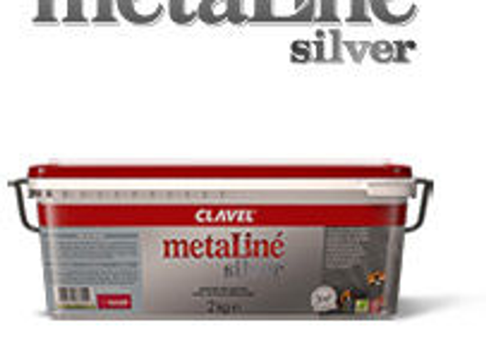 Краска акриловая с ультрамодным эффектом металлик Metaline Silver