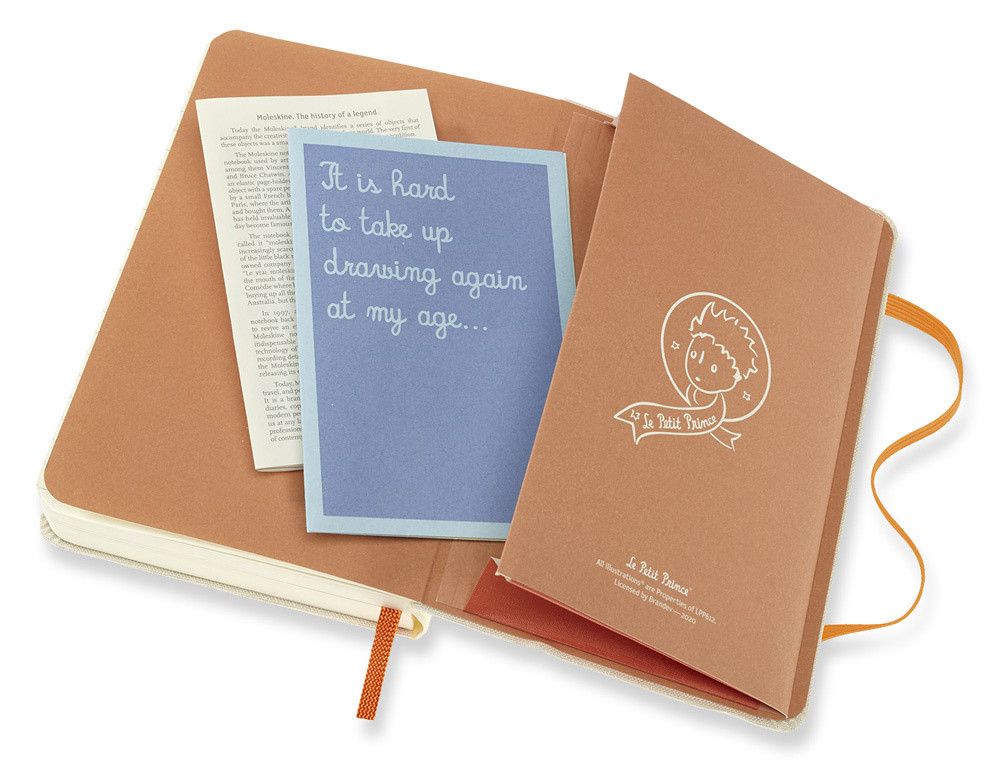 Ежедневник Moleskine L`Petit Prince Pocket 400 стр (DPP12DC2Y21)