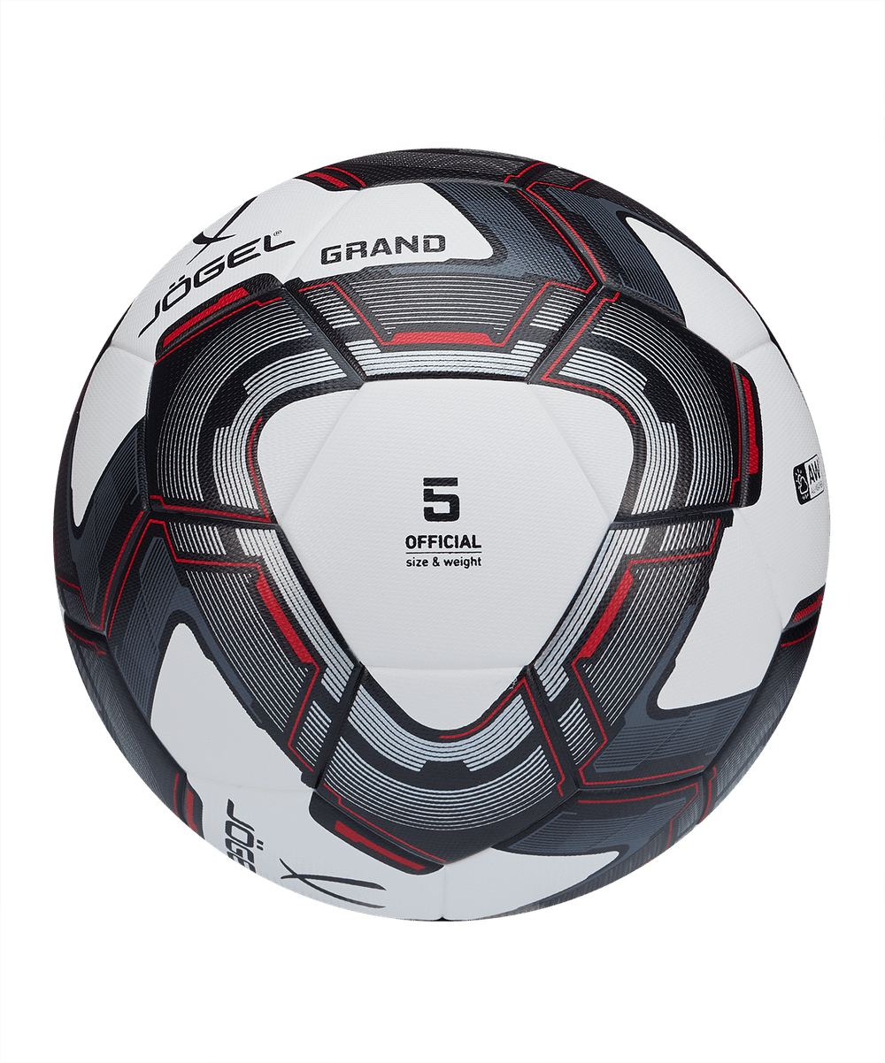 Мяч футбольный Grand №5, белый