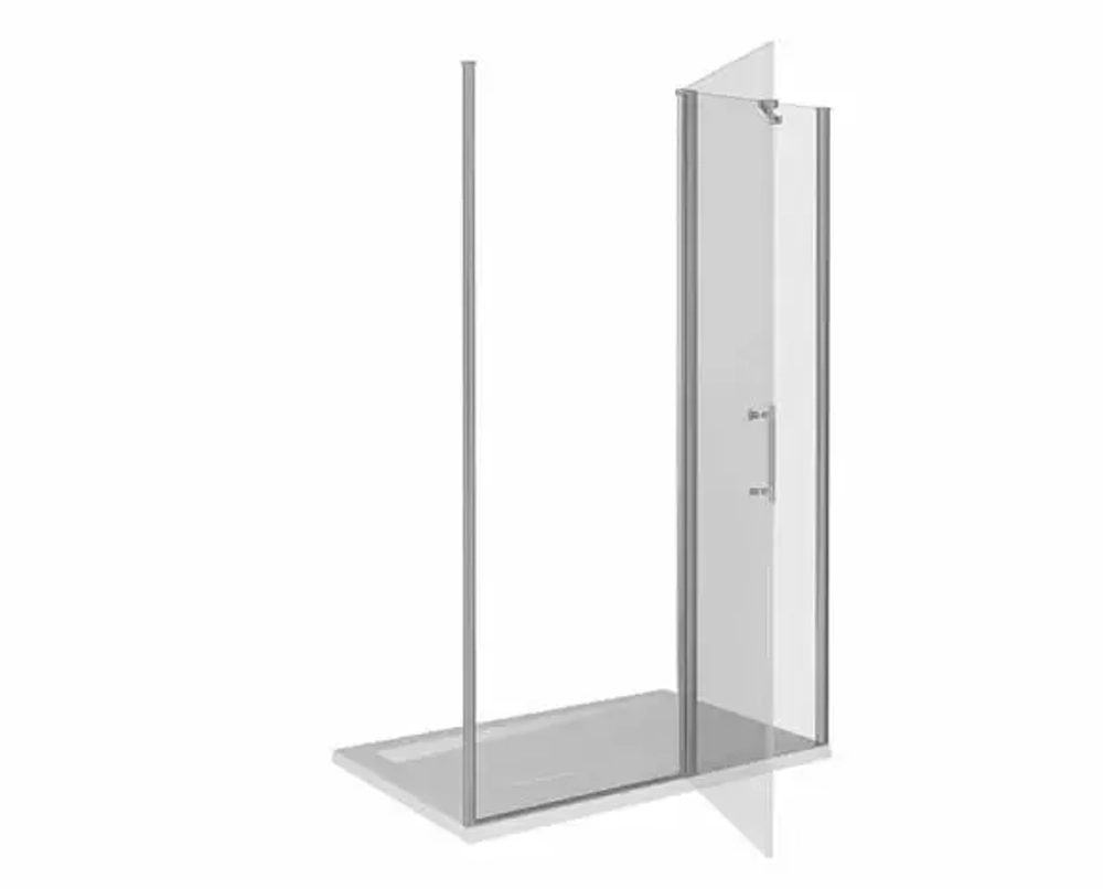 Душевая дверь в нишу Bas Mokka WTW 120*185 без поддона, без магнитного профиля