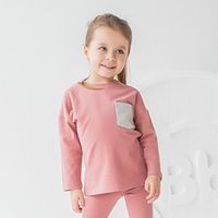 Лонгслив базовый "Чайная роза"