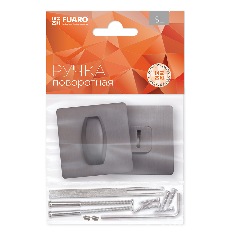 Ручка поворотная BK6 SL GR графит