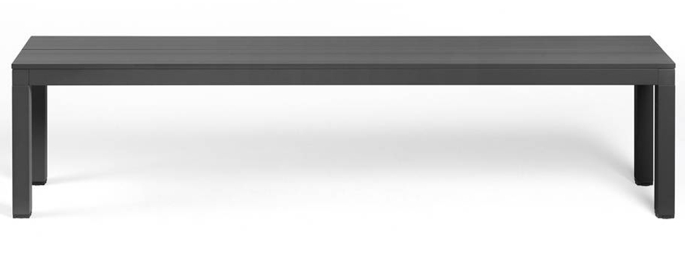 Скамейка металлическая Nardi Rio Bench, антрацит
