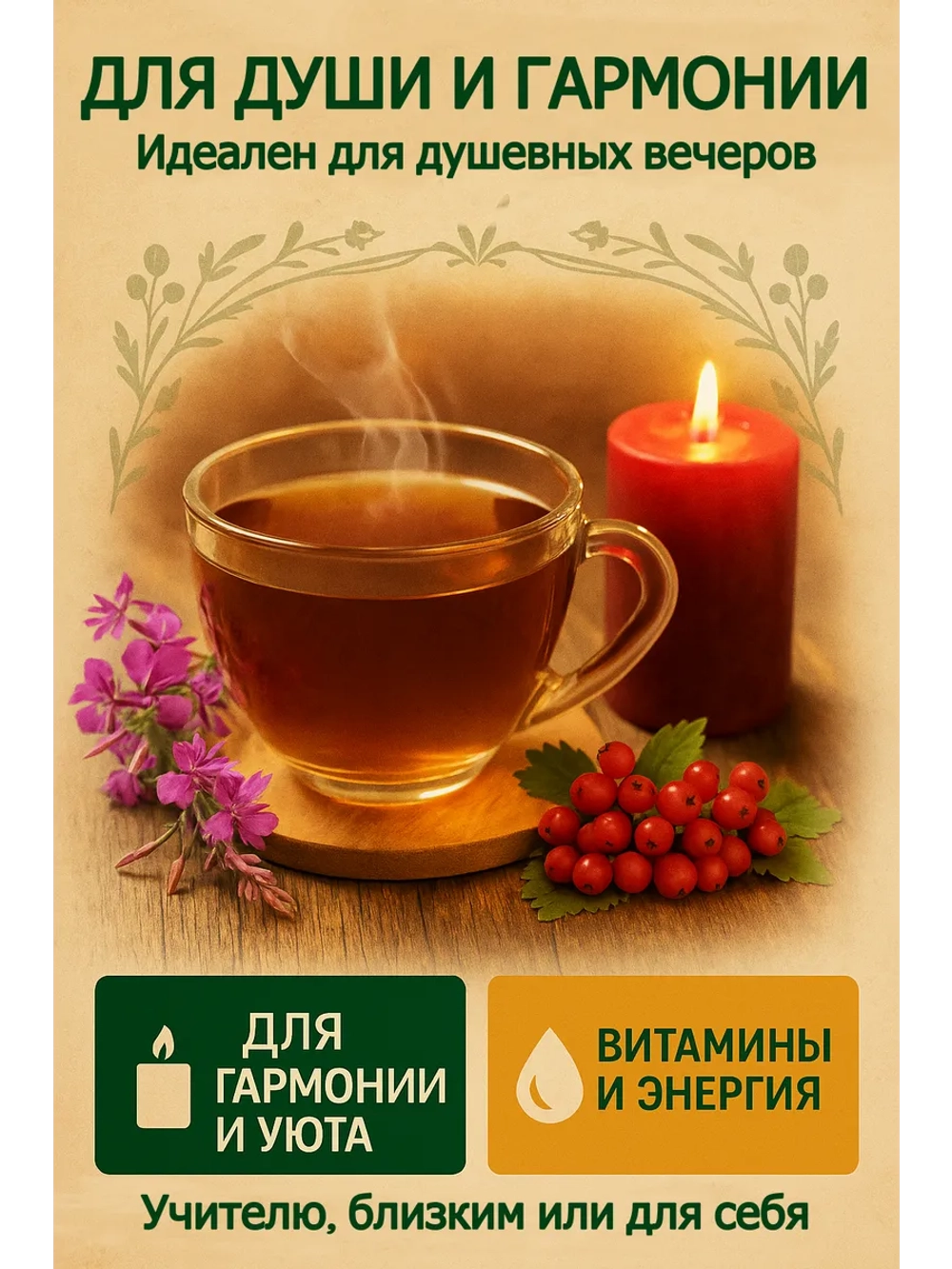 Чай подарочный зеленый "Иван Калита" 200 гр