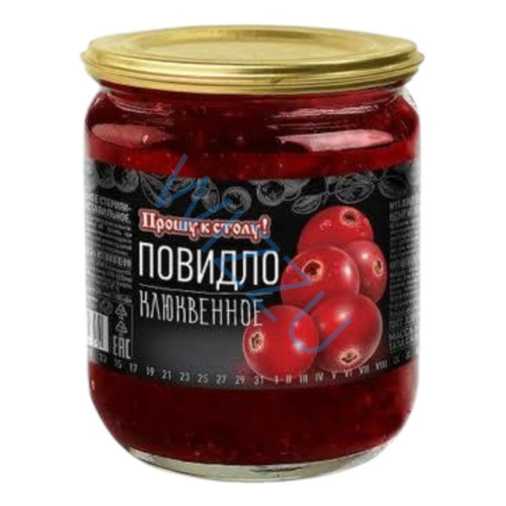 Джем клюквенный (1000 г ведро п/э)