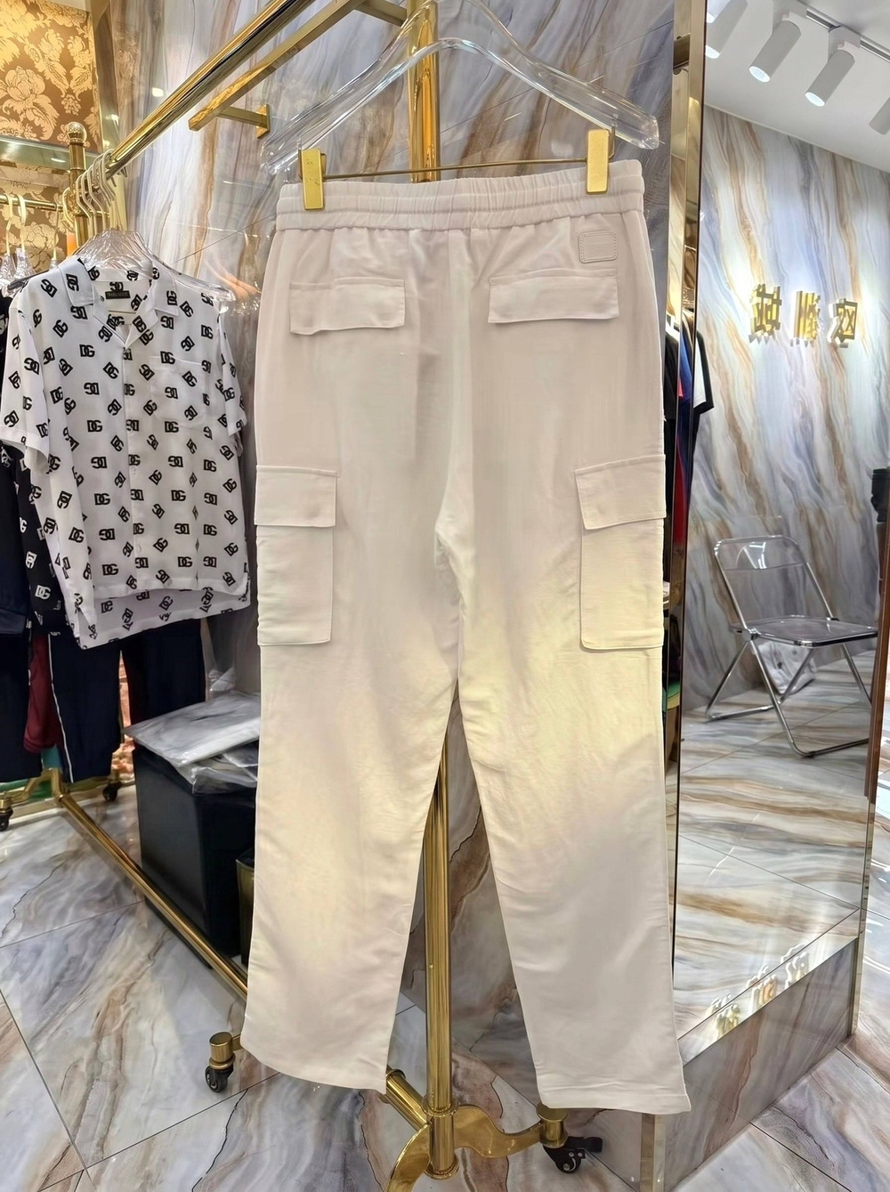Льняной костюм Dolce & Gabbana