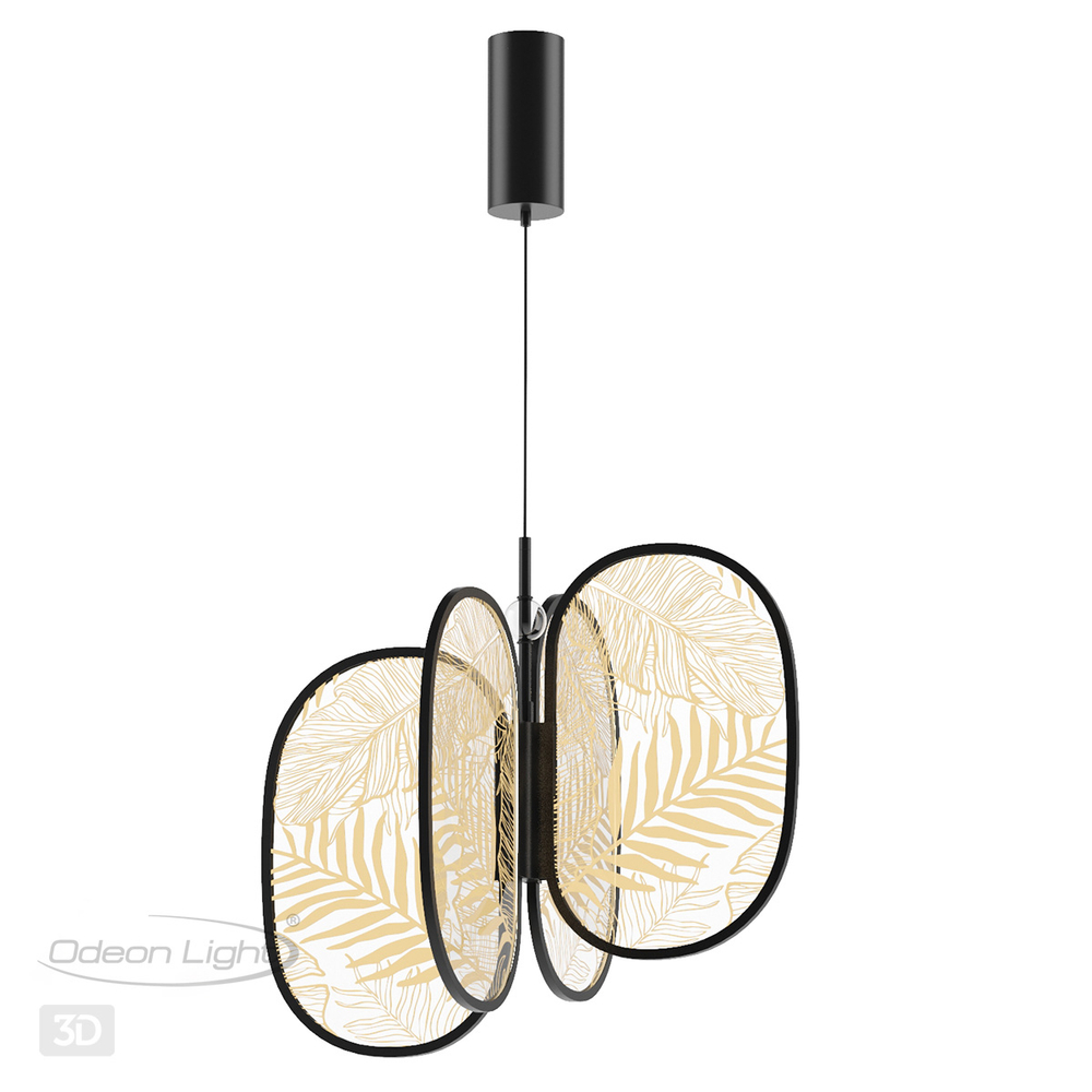 Подвесной светодиодный светильник Odeon Light PIUMA 6665/53L