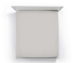Простыня на резинке 90x190-100x220 Formesse Bella Donna Jersey 0701 grey