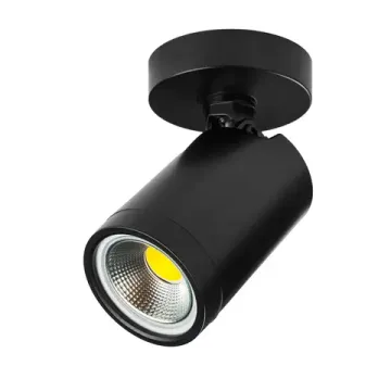 Накладной светильник термостойкий PVC для LED источника света 1*GU10 213407 чёрный Rullo Lightstar