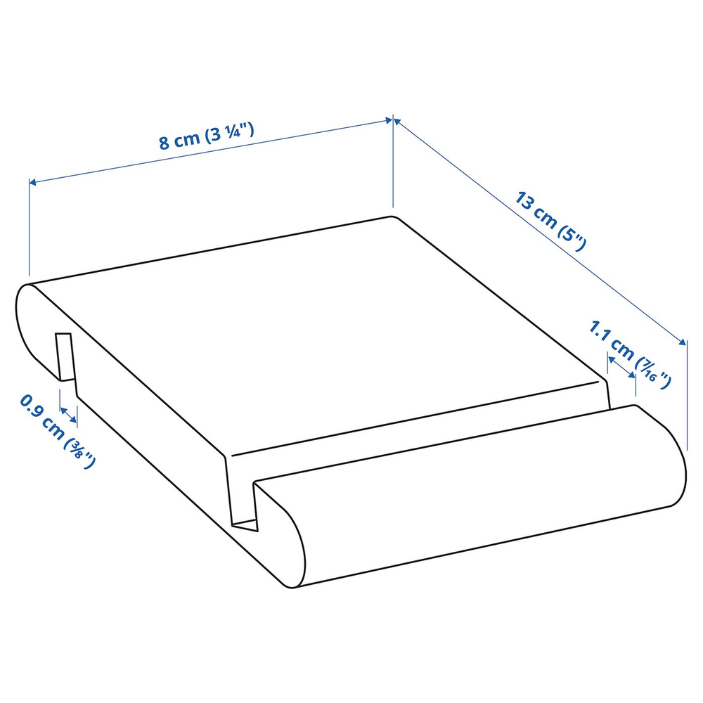 IKEA BERGENES  (ИКЕА БЕРГЕНЕС)  -  Подставка для телефона/планшета - бамбук