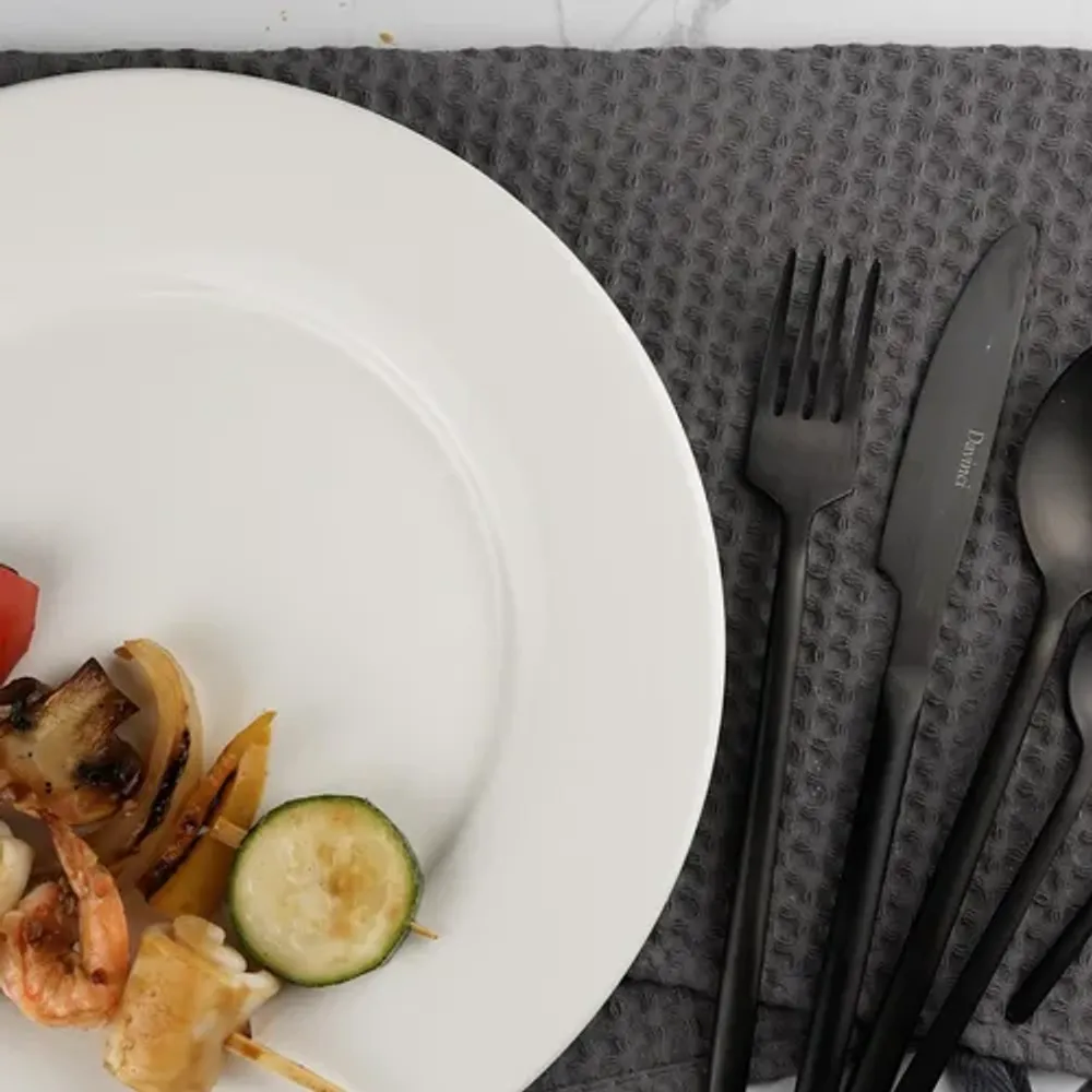 Тарелка d 25,5 см h2,5 см белая фарфор Classic P.L. Proff Cuisine [4]
