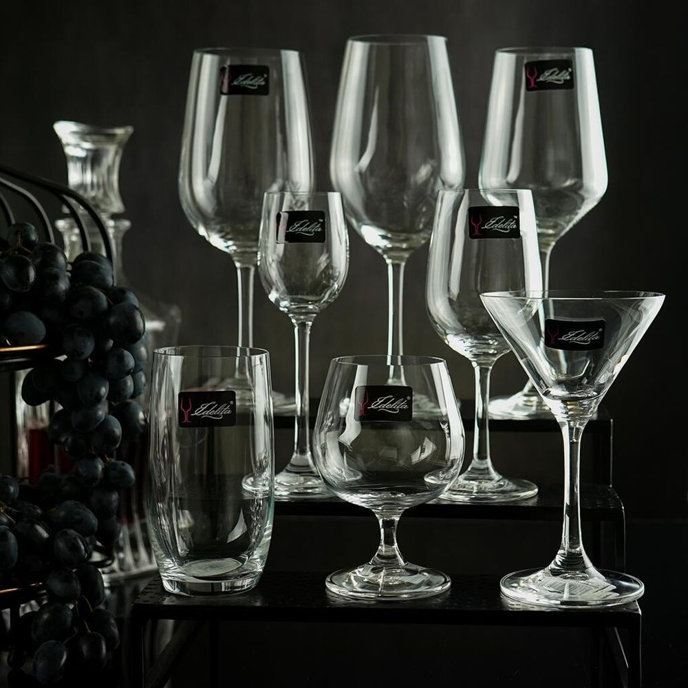 Рюмка коктейльная 135 мл Мартини хр. стекло Bistro "Edelita" d 9,5 см h15 см P.L. - BarWare [6]