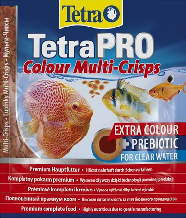 TetraPro Colour чипсы для всех тропических и разноцветных рыб 12 г