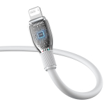 USB - Lightning Кабель Baseus Pudding | Fast Charging 2.4A - White