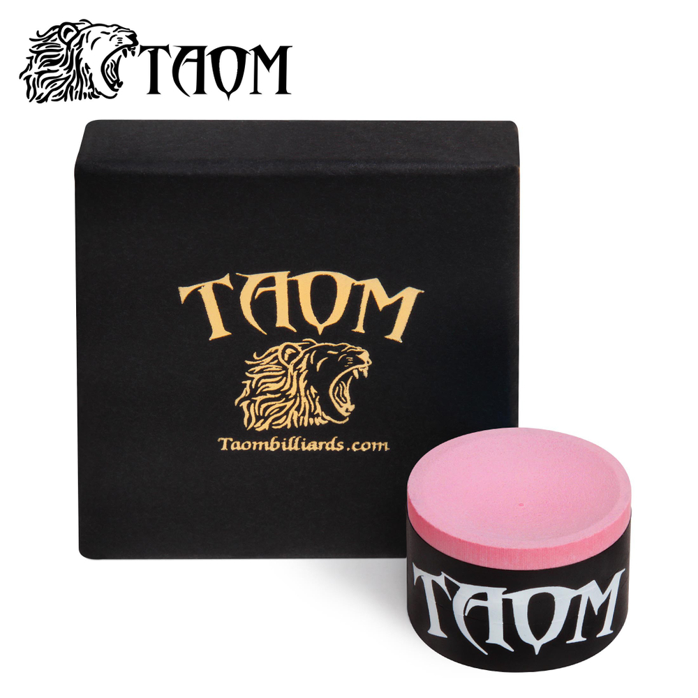 Мел бильярдный "Taom Pyro Chalk" Pink Limited Edition 9шт.