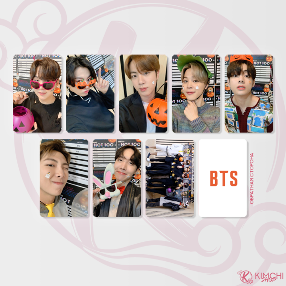 Набор фотокарточек - BTS - Halloween Набор фотокарточек - BTS - Halloween