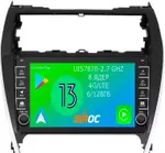 Магнитола для Toyota Camry 2011-2014 (USA) - Airoc AB-1118U (кнопки и крутилки), Android 13, Быстрая, SIM-слот, CarPlay