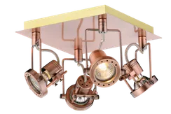 Светильник Sfera Sveta 8016-04/F502 RAB, 4×15 Вт, медный