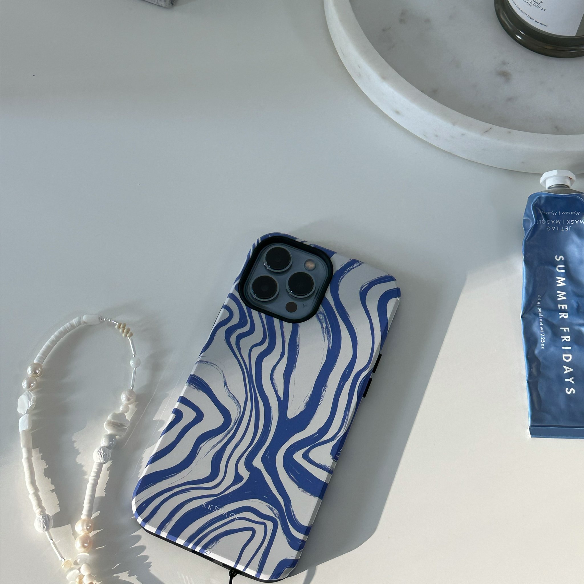 Pearl phone strap