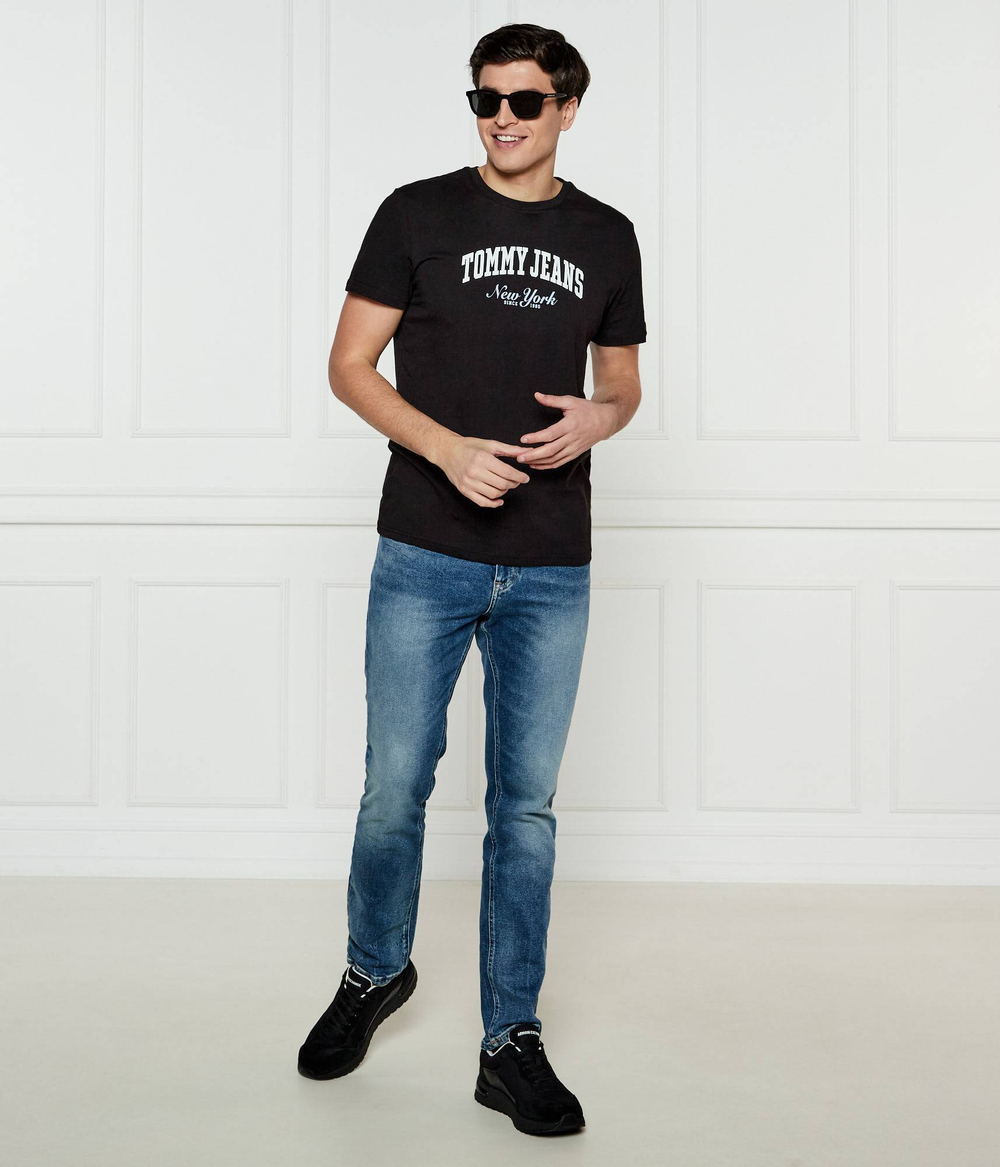 Футболка VARSITY POP Tommy Jeans - черный(DM0DM20362)