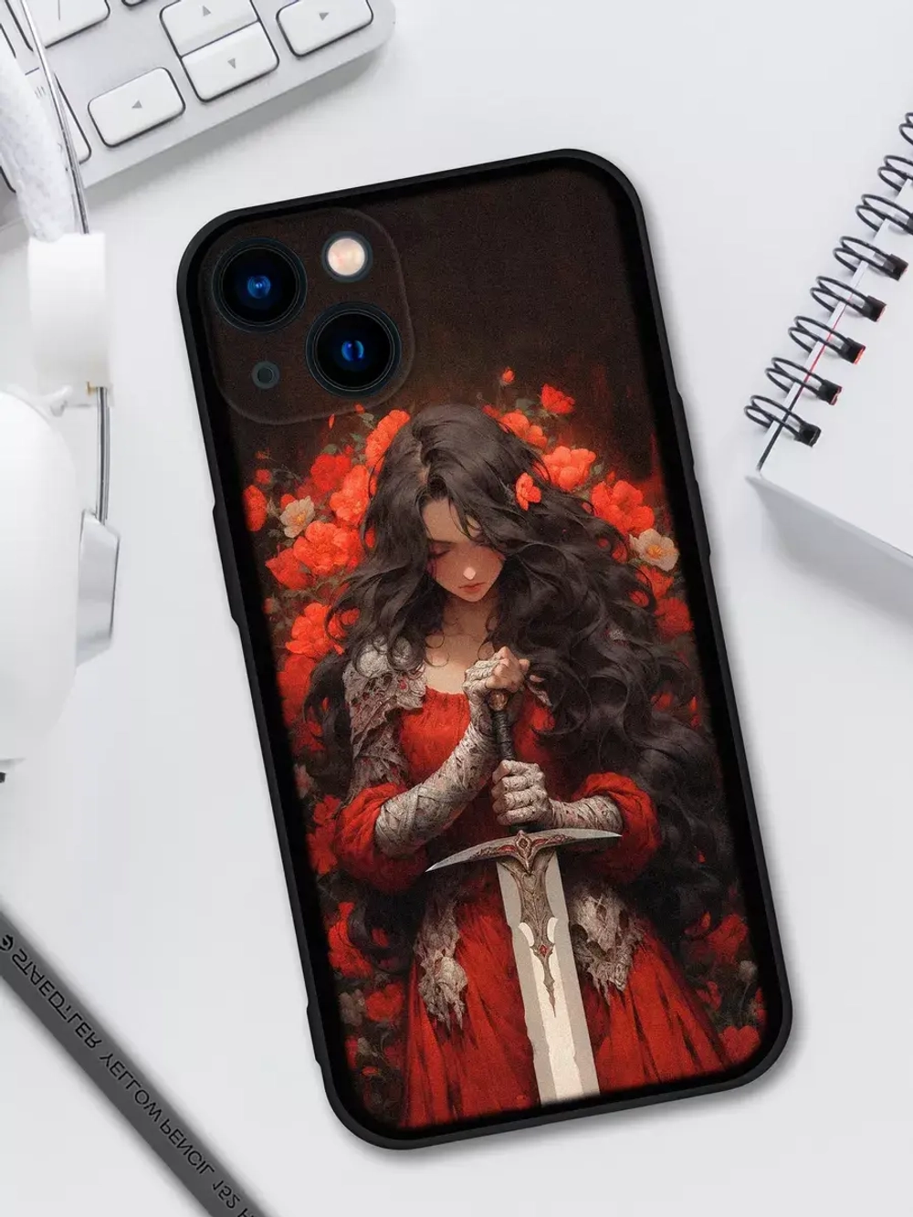 Чехол на iPhone 13 с принтом