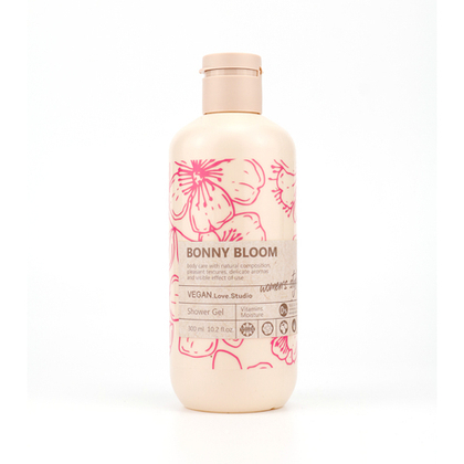 Гель для душа жен. VEGAN.Love.Studio «BONNY BLOOM» 300 мл