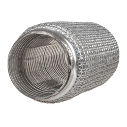 Компенсатор (гофра) выхлопной системы 3х-слойная WIRE MESH 64x200 UNIVERSAL D=64mm L=200mm GANZ GIG05325