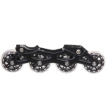 Коньки раздвижные, ледовые с роликовым блоком Sportage FIT107 Dual (размер 34-38)