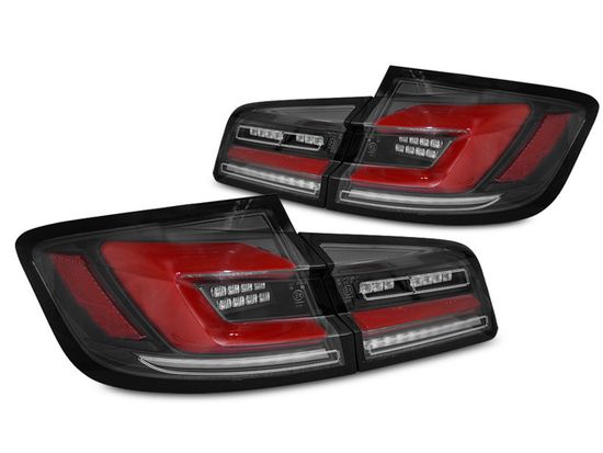 Фонари задние LED BAR SEQ BLACK для BMW F10 10-16