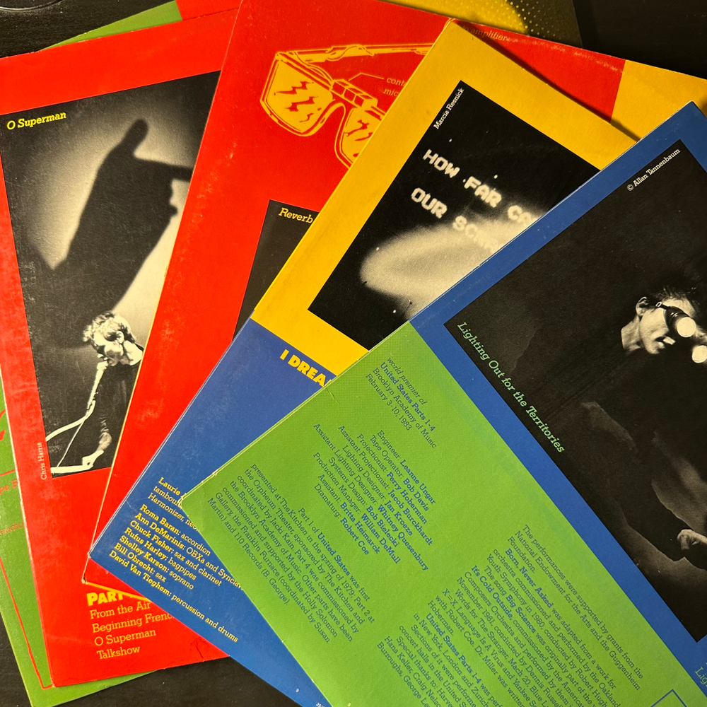 Laurie Anderson ‎– United States Live 5LP (США 1984г.)