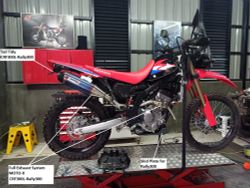 Moto-X Full Exhaust System for Honda CRF300L-RALLY300 (2021). Made in Thailand. V.1