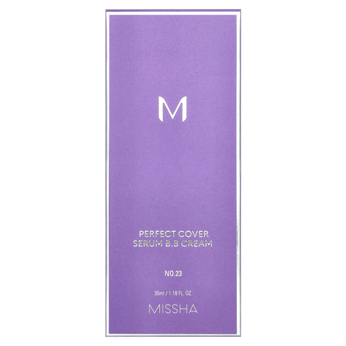Missha, BB-крем Perfect Cover Serum, № 23, бежевый, 35 мл (1,18 жидк. Унции)