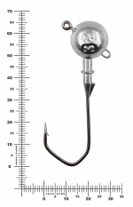 Джиг некрашеный Stinger Eye Jig, крючок Vido Craft VD-079 5/0 (3шт/уп)