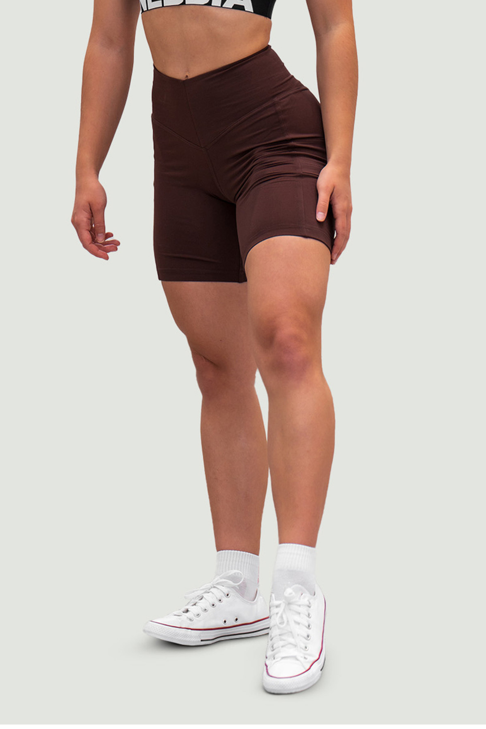 Велосипедки HIGH WAISTED LEGGINGS SHORTS 9″ FIT&SMART 575